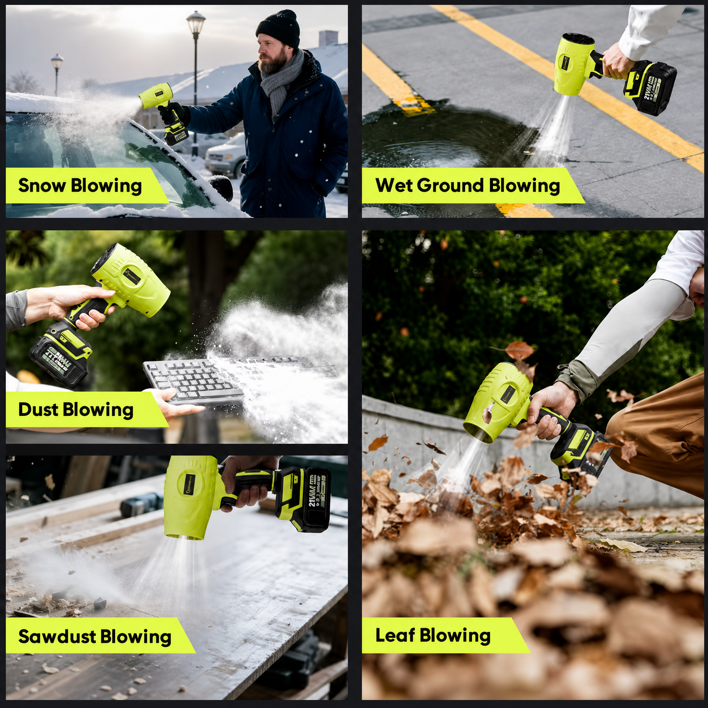 ShinePro Portable Leaves Blower